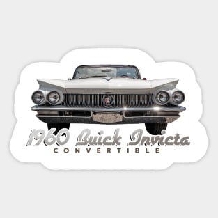 1960 Buick Invicta Convertible Sticker